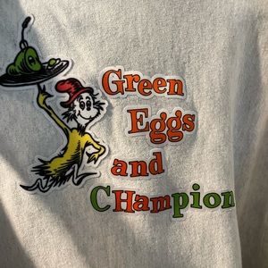 Champion Green Eggs and Ham Dr Sues Sweatshirt